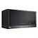 Left. LG - 1.7 Cu. Ft. Convection Over-the-Range Microwave with Sensor Cooking and Air Fry - PrintProof Black Stainless Steel.