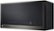 Alt View Zoom 11. LG - 2.0 Cu. Ft. Over-the-Range Microwave with Sensor Cooking and EasyClean - Black stainless steel.