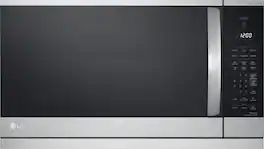 LG - 2.1 Cu. Ft. Over-the-Range Smart Microwave with Sensor Cooking and ExtendaVent 2.0 - Stainless Steel