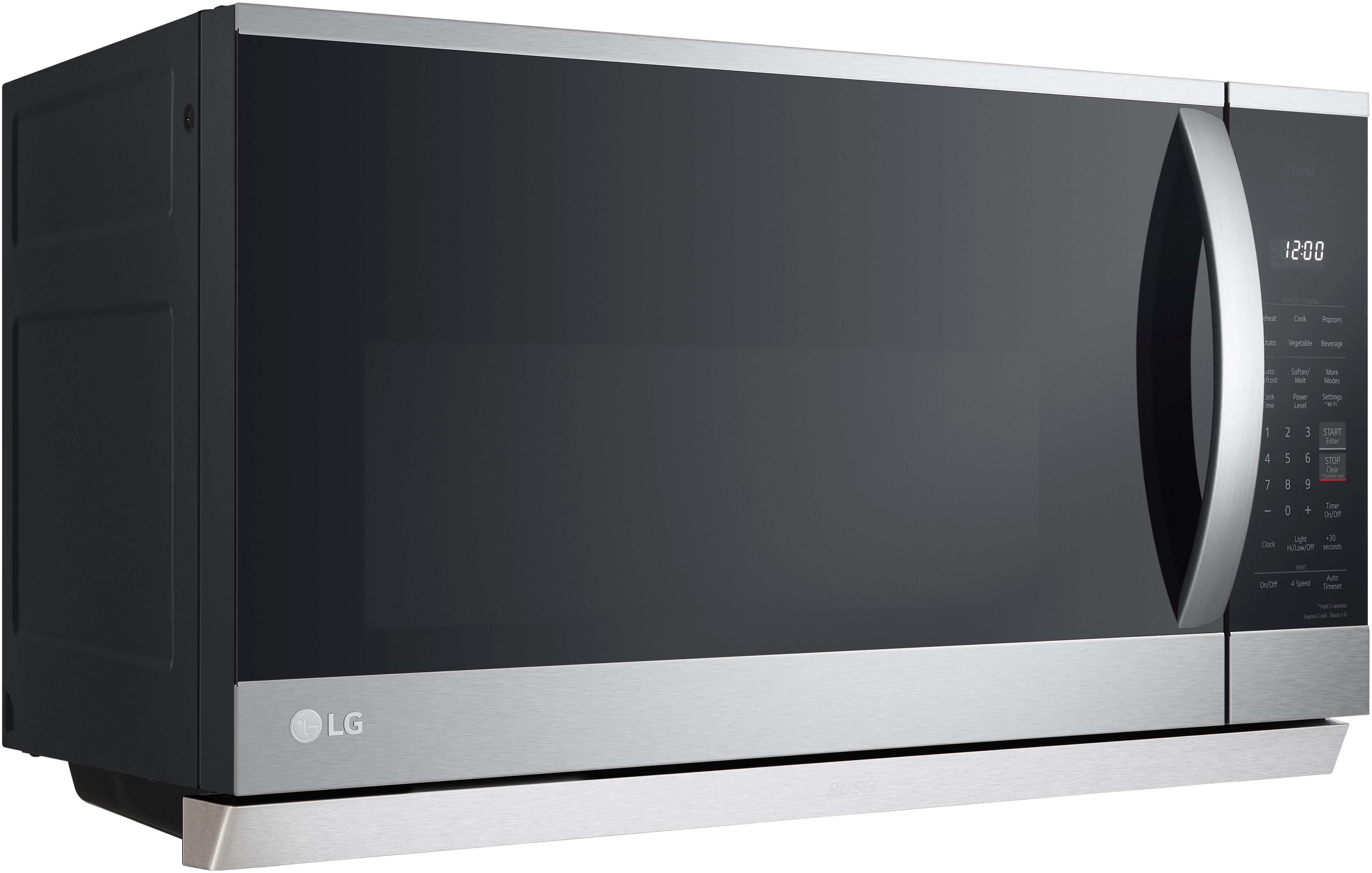 LG 2-cubic-foot Stainless Steel True Cook Plus Countertop Microwave Oven -  Bed Bath & Beyond - 6462951