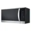 Left. LG - 1.8 Cu. Ft. Over-the-Range Smart Microwave with Sensor Cooking and EasyClean - PrintProof Stainless Steel.