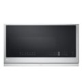 Front Zoom. LG - 2.1 Cu. Ft. Over-the-Range Smart Microwave with Sensor Cooking and ExtendaVent 2.0 - Stainless Steel.