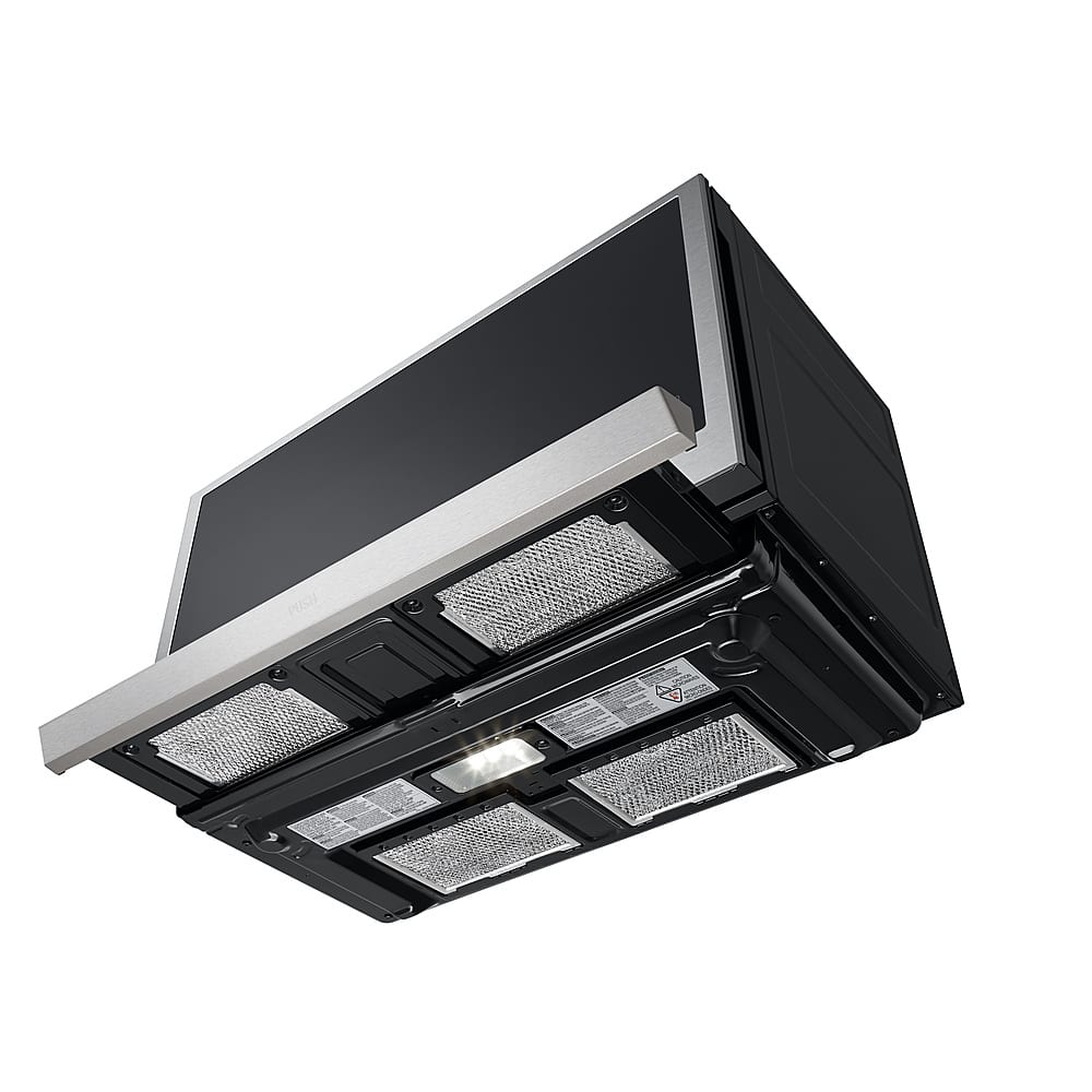 Alt View 14. LG - 2.1 Cu. Ft. Over-the-Range Smart Microwave with Sensor Cooking and ExtendaVent 2.0 - PrintProof Stainless Steel.