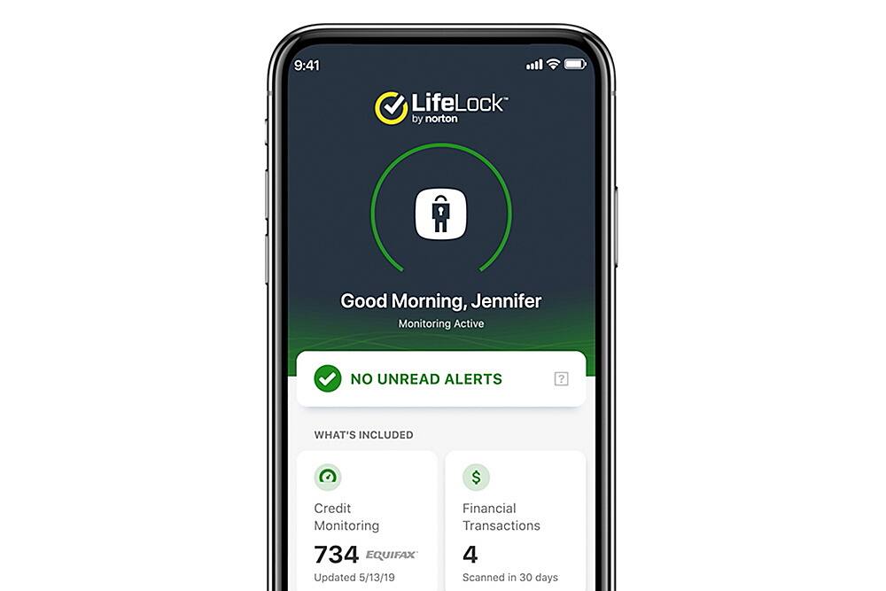 LifeLock Standard Identity Theft Protection Individual Plan (1 Year ...