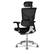 Left. X-Chair - X2 Wide Seat Mangagement Chair with Headrest - Black.