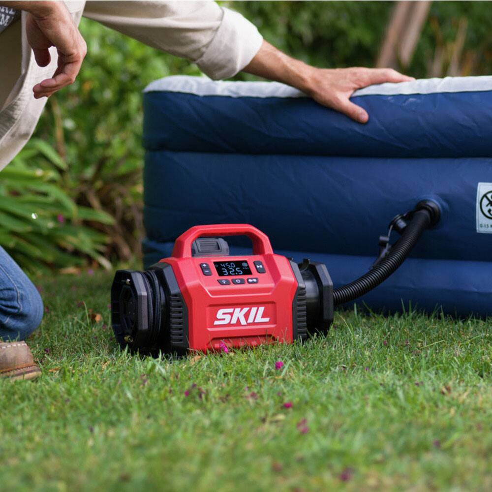Alt View 11. Skil - PWR CORE 20 20-Volt Inflator - Tool Only - Red/Black.