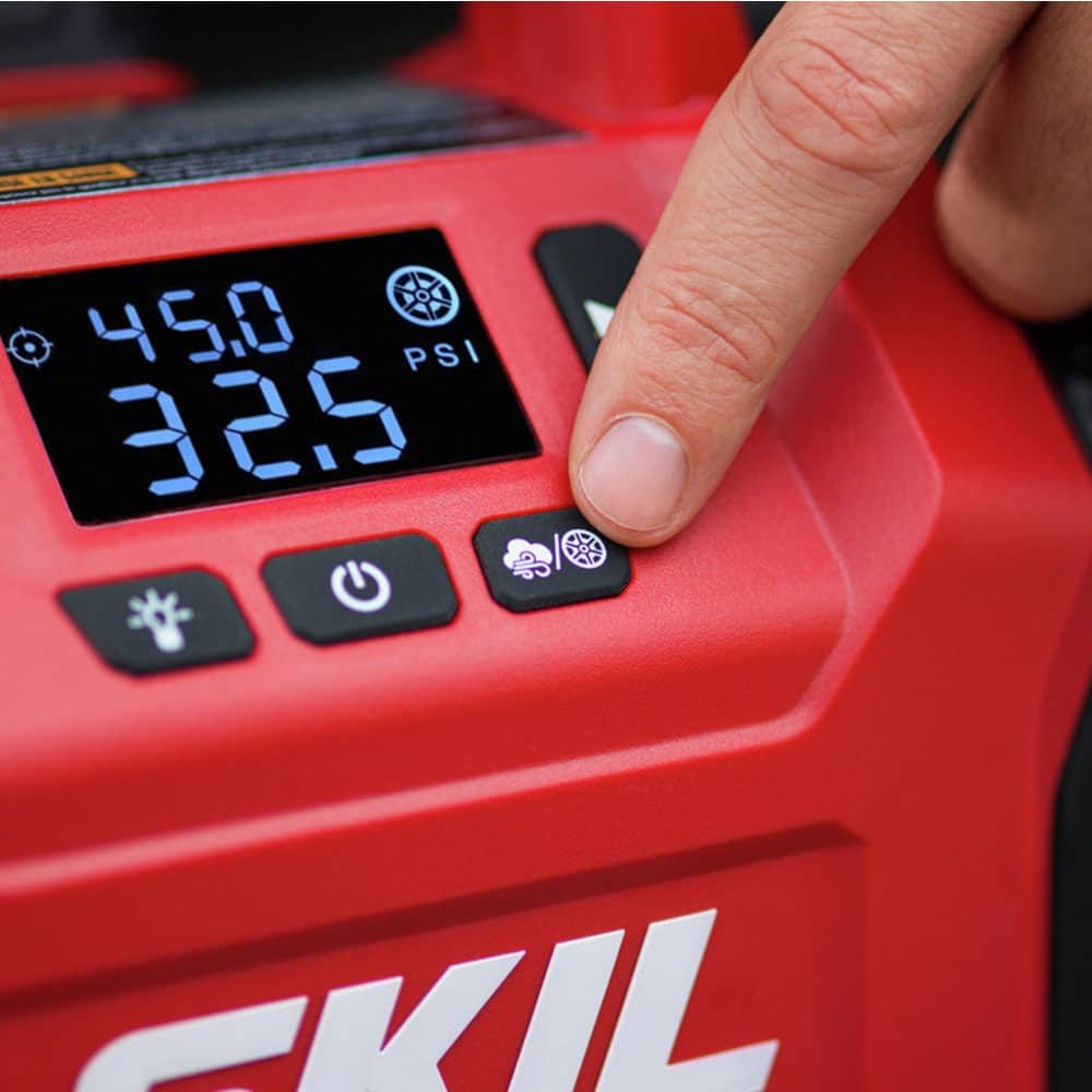 Alt View 12. Skil - PWR CORE 20 20-Volt Inflator - Tool Only - Red/Black.