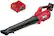 Front. Skil - PWR CORE 20 Brushless 20V 400 CFM Leaf Blower with 4.0Ah Battery and Charger - Red/black.