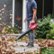 Alt View 13. Skil - 20-Volt 13-Inch Cutting Diameter Brushless Grass Trimmer and 400 CFM Leaf Blower (1 x 4.0Ah Battery and 1 x Charger) - Red/Black.