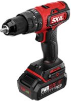 Skil - PWRCORE 20™ Brushless 20V 1/2-In Hammer Drill Kit with PWRJUMP™ Charger - Red - Front_Zoom