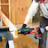 Alt View 11. Skil - PWR CORE 20 Brushless 20V 4-Tool Kit: Drill Driver, Reciprocating Saw, Circular Saw and LED Light - Red/Black.