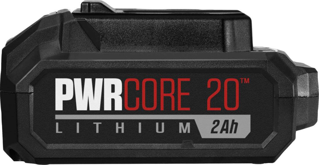 Alt View 13. Skil - PWR CORE 20 20V 2.0Ah Lithium Battery with PWR ASSIST Mobile Charging - Red/Black.