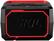 Front. Skil - PWR CORE 20V Portable Bluetooth Speaker with USB port, phone cradle, and auxiliary input - Red/Black.