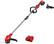 Angle. Skil - PWRCORE20 20-Volt 13-Inch Cutting Diameter Brushless Straight Shaft Grass Trimmer (1 x 4.0Ah Battery and 1 x Charger) - Red/black.