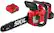 Angle. Skil - PWR CORE 20 20-Volt 12-Inch Cordless Brushless Chainsaw (1 x 4Ah Battery and 1 x Charger) - Red/black.