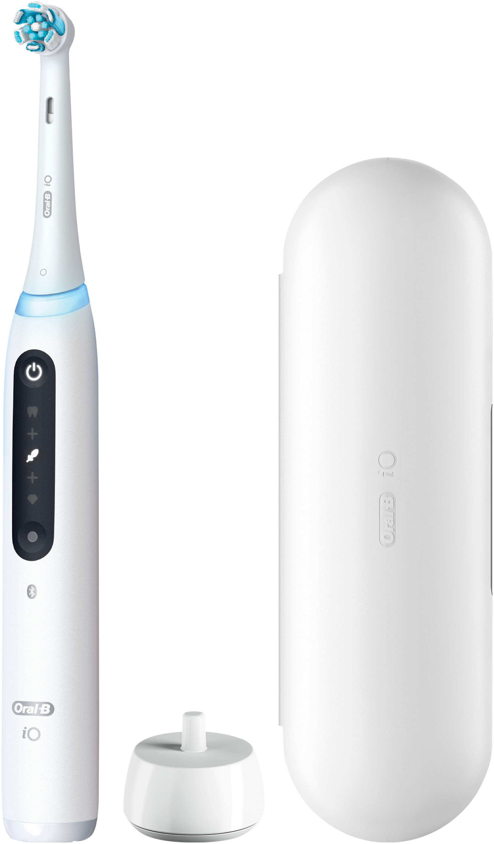 Oral-B - iO Series 5 Rechargeable Electric Toothbrush White w/Brush Head - White