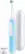 Alt View 12. Oral-B - iO Series 4 Rechargeable Electric Toothbrush w/Brush Head - Icy Blue.