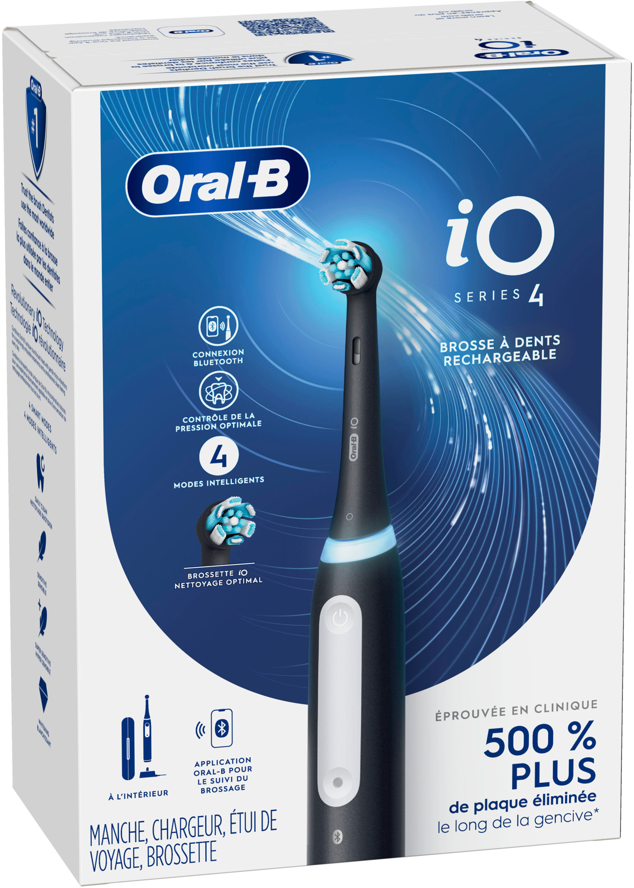 Oral-B iO Series 4s 電動歯ブラシ 本体 マットブラック Oral-B iO