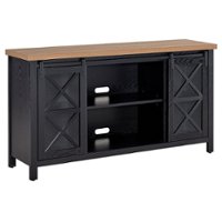 Camden&Wells - Clementine TV Stand for Most TVs up to 65" - Black Grain/Golden Brown - Angle_Zoom