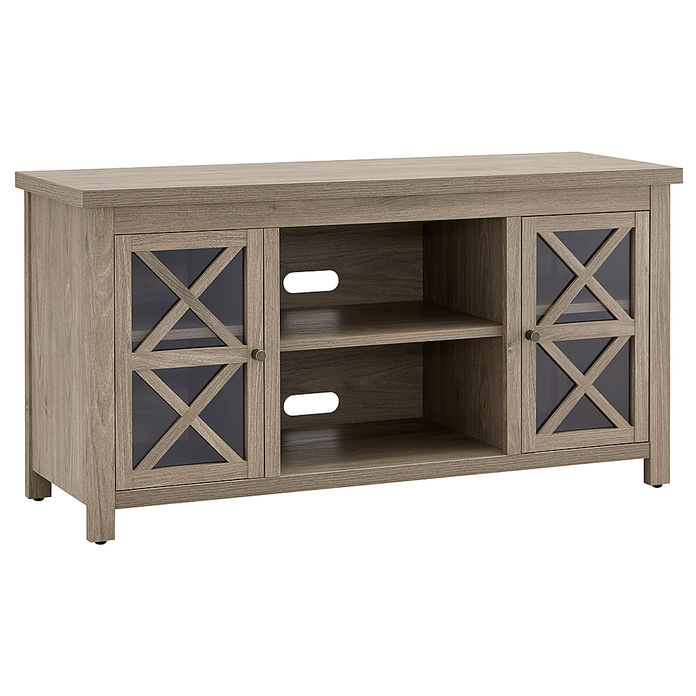 Angle View: Camden&Wells - Colton TV Stand for Most TVs up to 55" - Antiqued Gray Oak