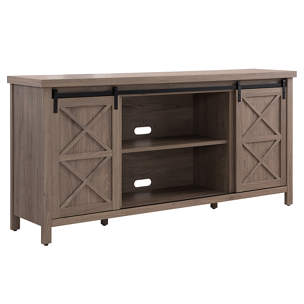 Angle View: Camden&Wells - Elmwood TV Stand for Most TVs up to 75" - Antiqued Gray Oak