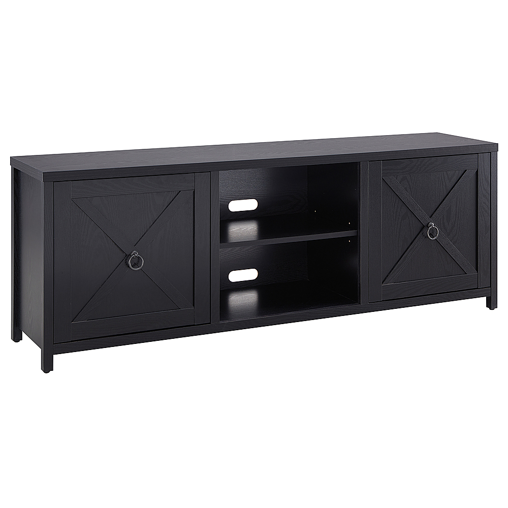 Angle View: Camden&Wells - Granger TV Stand for Most TVs up to 75" - Black Grain