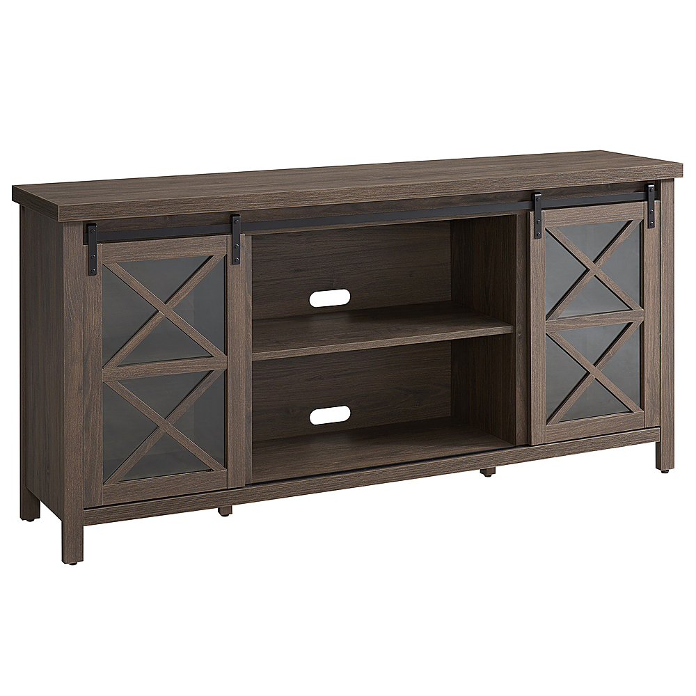 Angle View: Camden&Wells - Clementine TV Stand for Most TVs up to 75" - Alder Brown