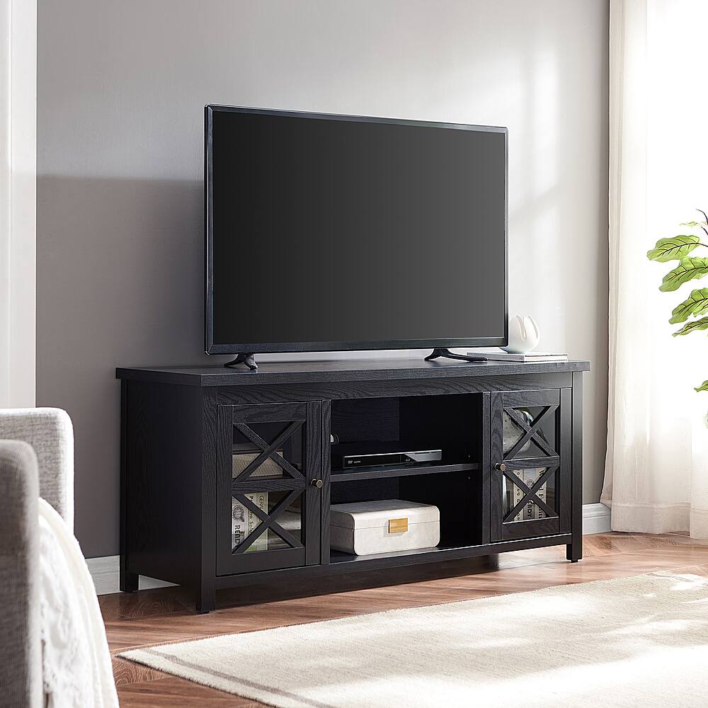 Camdenandwells Colton Tv Stand For Most Tvs Up To 65 Black Grain Tv1383 Best Buy