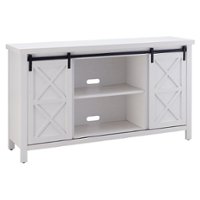 Camden&Wells - Elmwood TV Stand for Most TVs up to 65" - White - Angle_Zoom