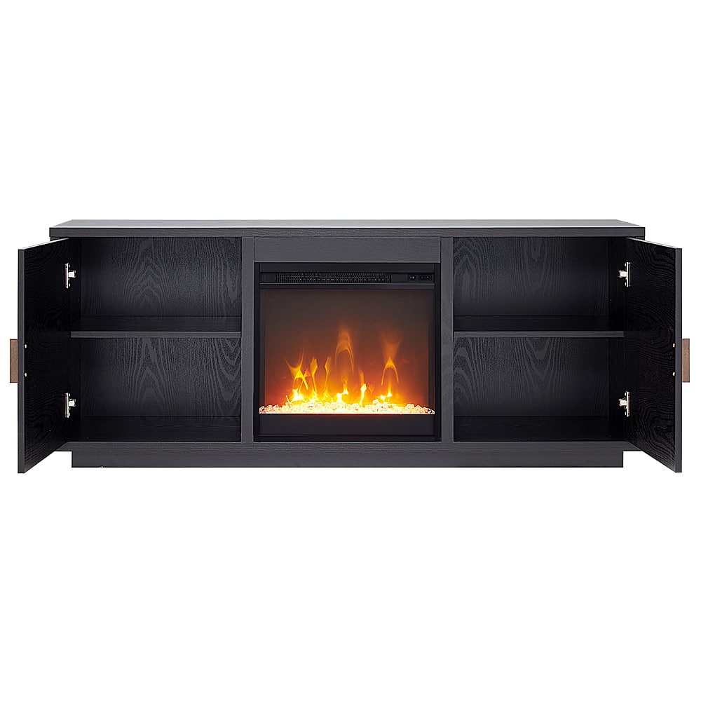 Best Buy Camden&Wells Dakota Crystal Fireplace TV Stand for Most TVs
