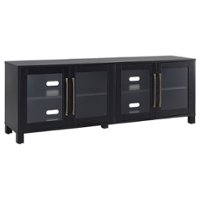 Camden&Wells - Quincy TV Stand for Most TVs up to 75" - Black Grain - Angle_Zoom