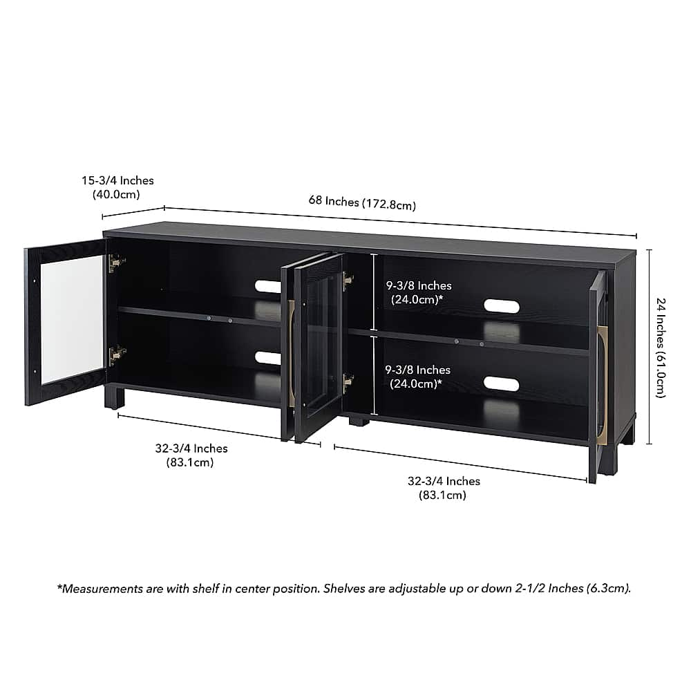 Camden&Wells Quincy TV Stand for Most TVs up to 75