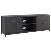 Camden&Wells - Granger TV Stand for Most TVs up to 75" - Charcoal Gray - Angle_Zoom