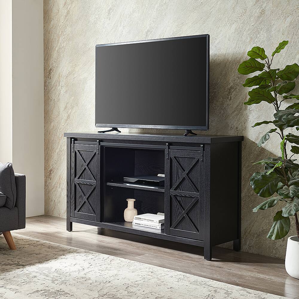 Camden&Wells – Elmwood TV Stand for Most TVs up to 65″ – Black Grain Sansujyuku sansujyuku.com