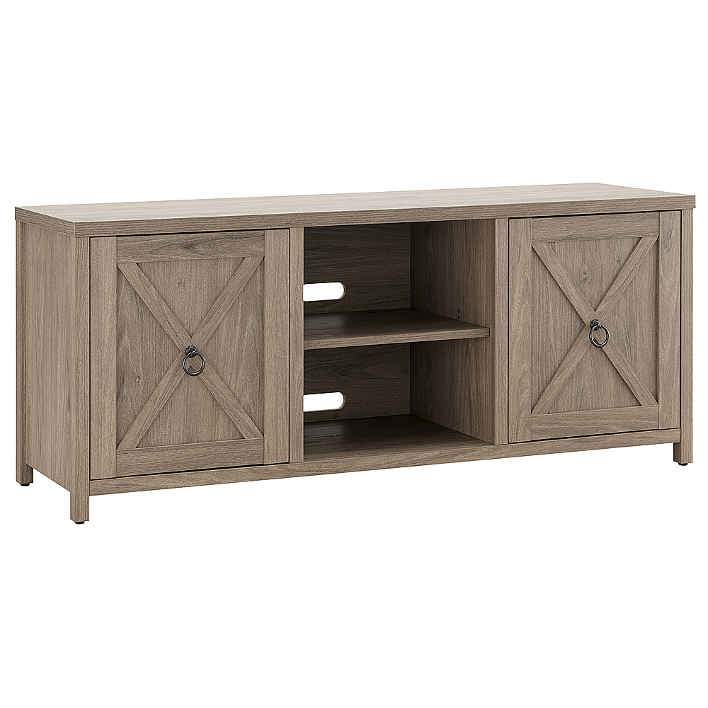 Angle View: Camden&Wells - Granger TV Stand for Most TVs up to 65" - Antiqued Gray Oak