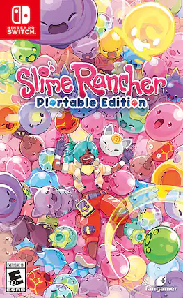 Front. Fangamer - Slime Rancher. - E10+ (Everyone 10+)