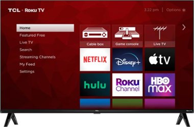 TCL - 32" Class 3-Series Full HD LED Smart Roku TV - Front_Zoom