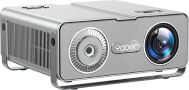 Yaber - Buffalo Pro U10 Native 1080P Entertainment LCD Projector with Bidirectional Bluetooth - Gray - Alt_View_Zoom_11