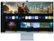 Alt View Zoom 11. Samsung - 32" M80B UHD Smart Monitor with Streaming TV and SlimFit Camera Included - Blue.