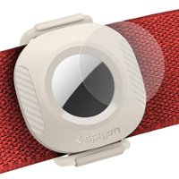 Spigen - Pet Collar ComforTag for Apple AirTag - Cream - Front_Zoom