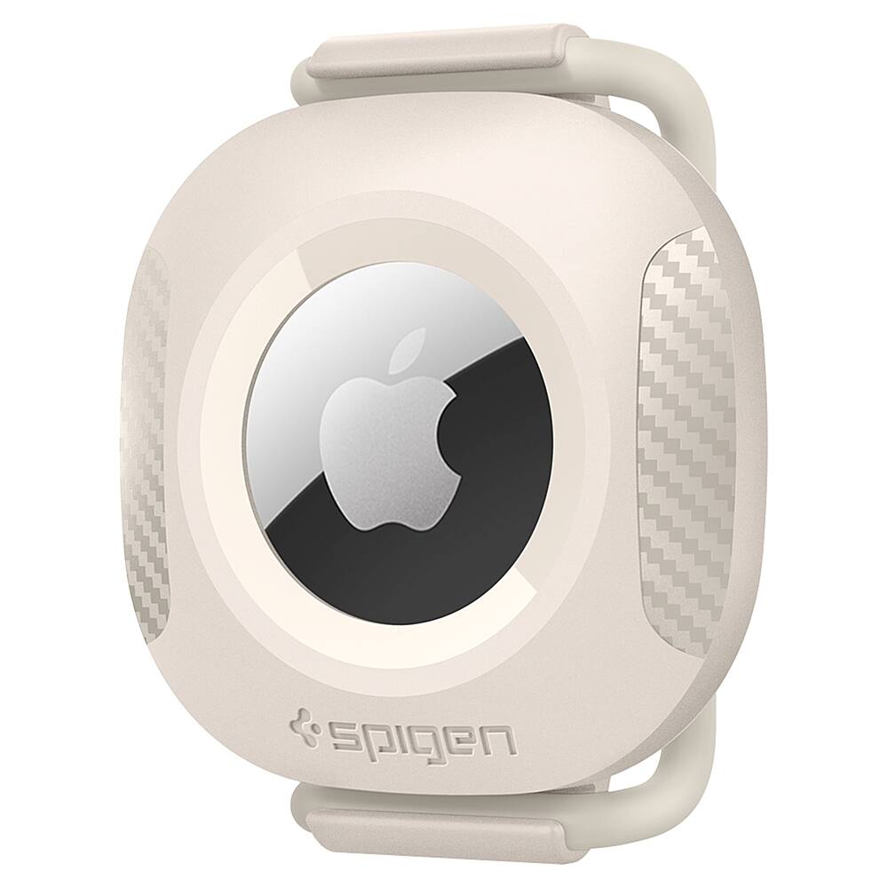 Alt View 19. Spigen - Pet Collar ComforTag for Apple AirTag - Cream.
