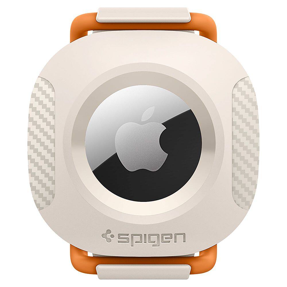 Alt View 14. Spigen - Pet Collar ComforTag for Apple AirTag - Cream.