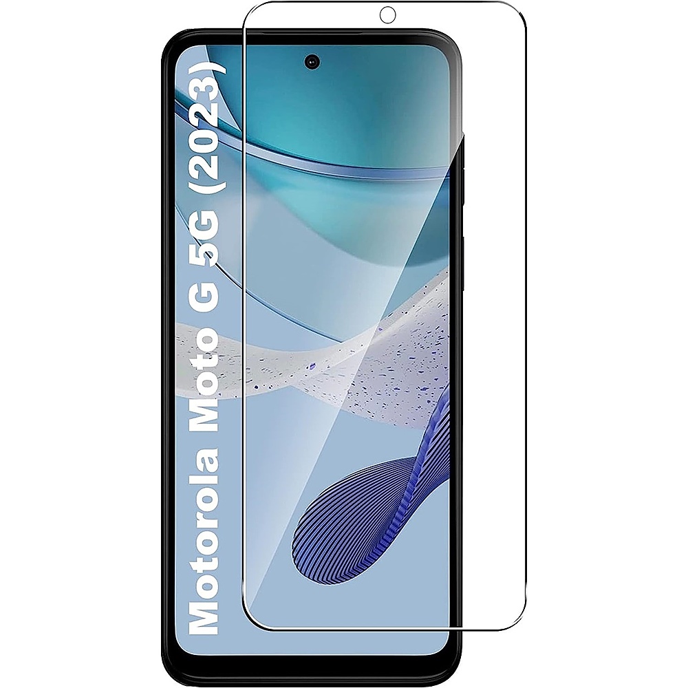 apasionado consenso Jabeth Wilson SaharaCase ZeroDamage Ultra Strong+ Tempered Glass Screen Protector for  Motorola Moto G 5G 2023 (2-Pack) Clear ZD00087 - Best Buy