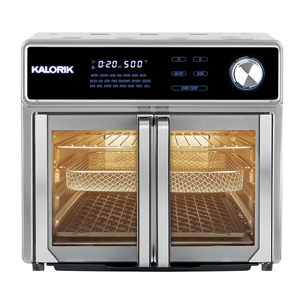 Kalorik Maxx Air Fryer Oven Grill Rev2 - Unbox - Prep - Burn In