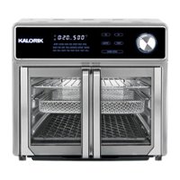 Kalorik - MAXX 26 qt Digital Air Fryer Oven and Grill - Stainless Steel - Front_Zoom