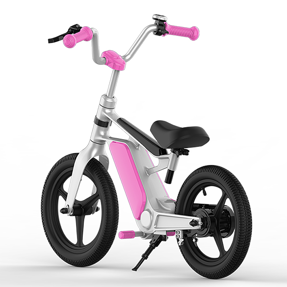 Angle View: Hover-1 - My 1st E-Bike with 7.5 miles Max Range and 8 mph Max Speed - Pink