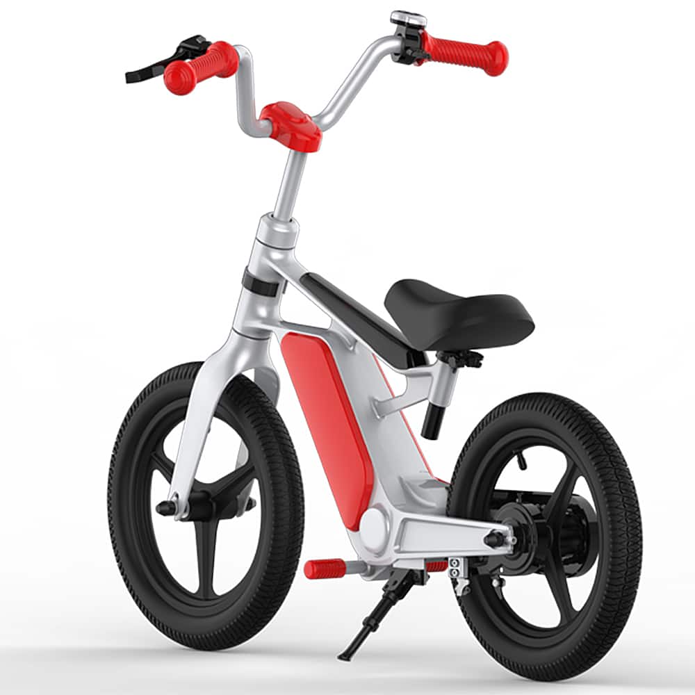 Angle. Hover-1 - My 1st E-Bike with 7.5 miles Max Range and 8 mph Max Speed - Red.