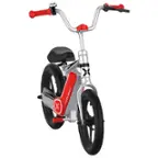 Front. Hover-1 - My 1st E-Bike with 7.5 miles Max Range and 8 mph Max Speed - Red.