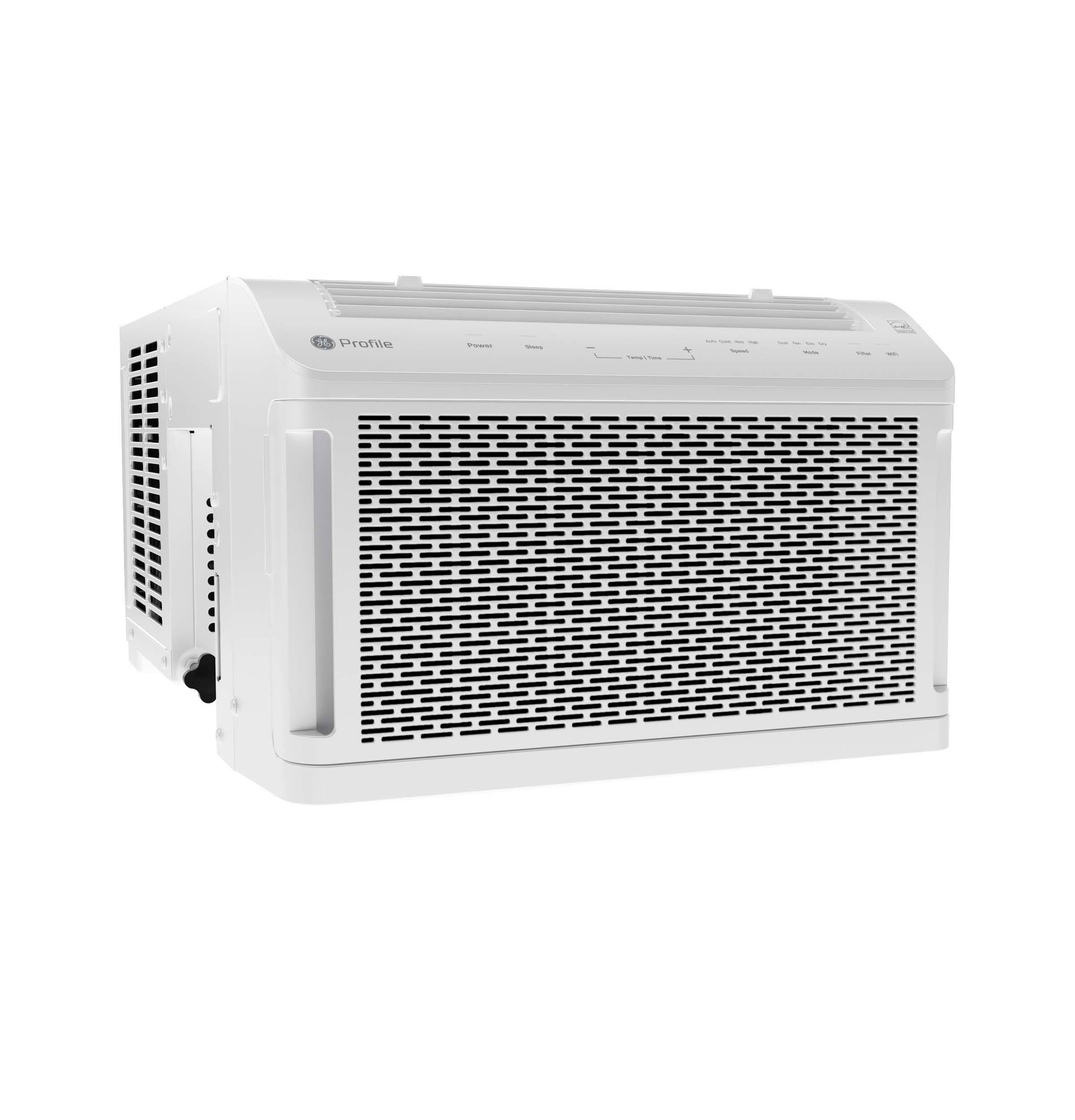 Alt View 24. GE Profile - ClearView 250 Sq. Ft. 6,100 BTU Smart Ultra Quiet Window Air Conditioner - White.