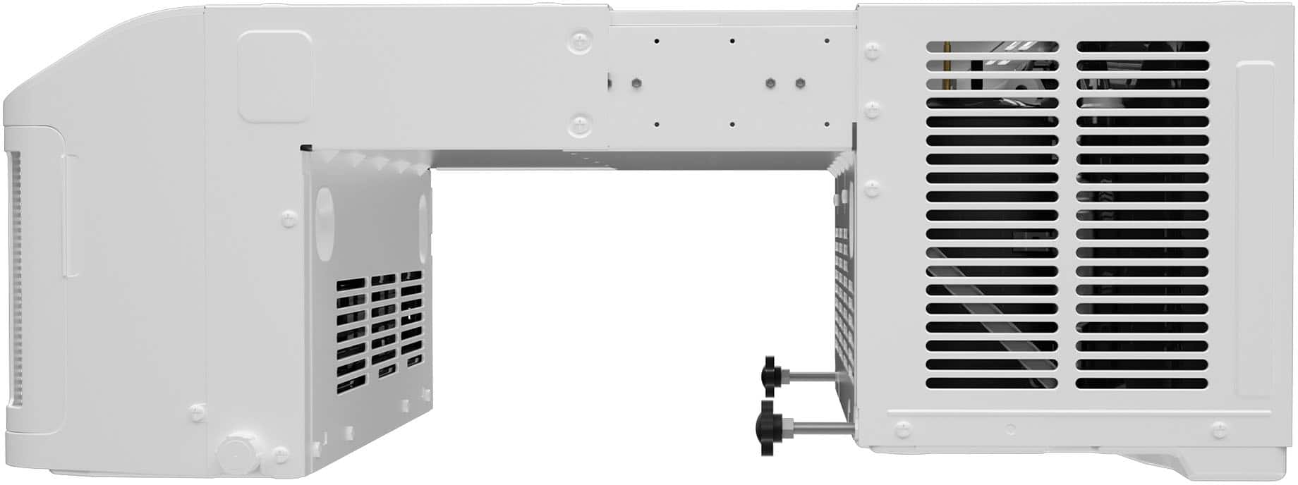 Alt View 27. GE Profile - ClearView 250 Sq. Ft. 6,100 BTU Smart Ultra Quiet Window Air Conditioner - White.